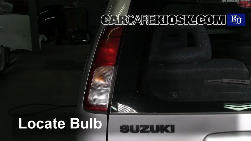 2001 Suzuki Ignis GL 1.3L 4 Cyl. Lights Turn Signal - Rear (replace bulb)